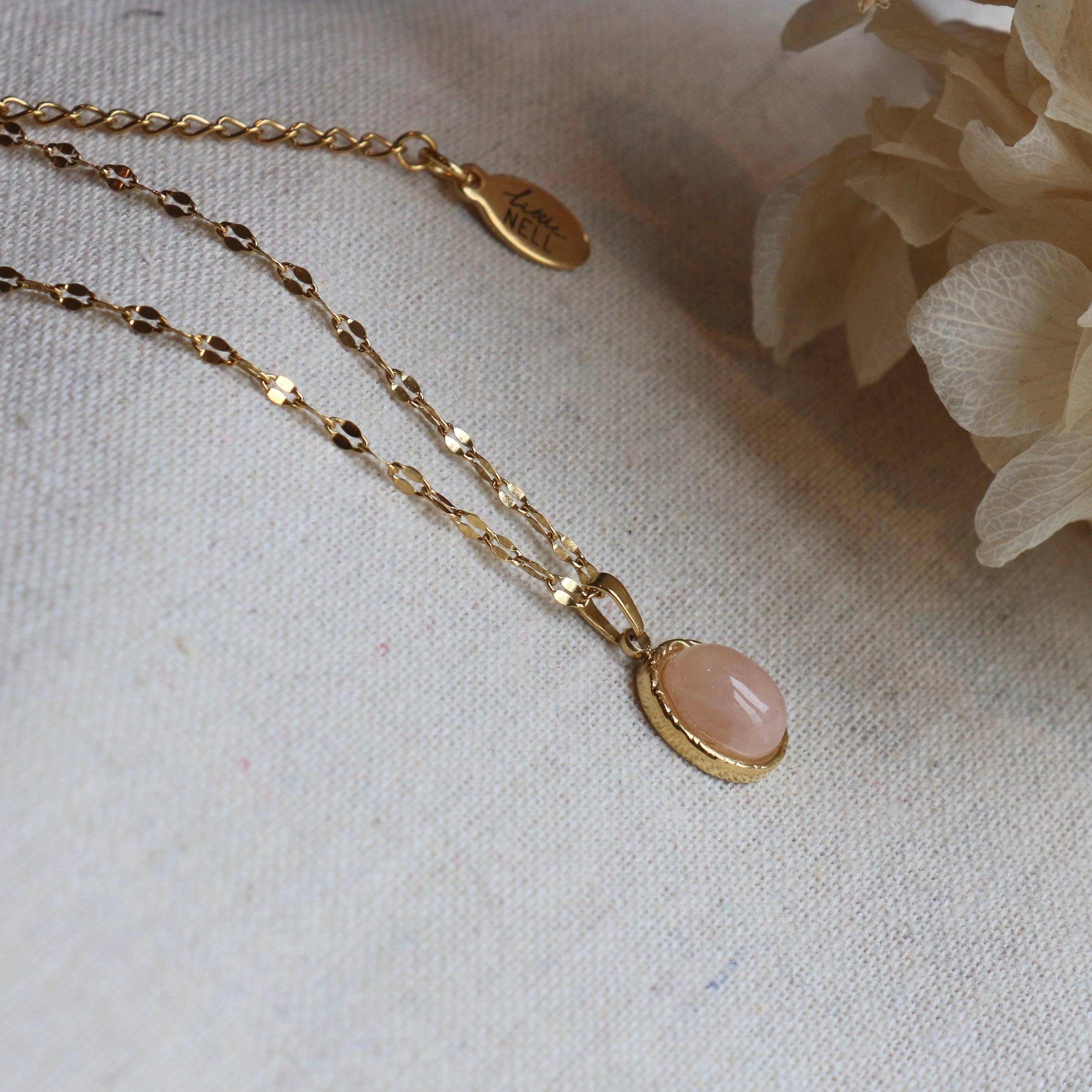 Everyday Rose Quartz Necklace