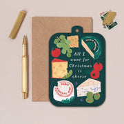 Cheeseboard Christmas Card | Holiday Cards | Christmas 2026