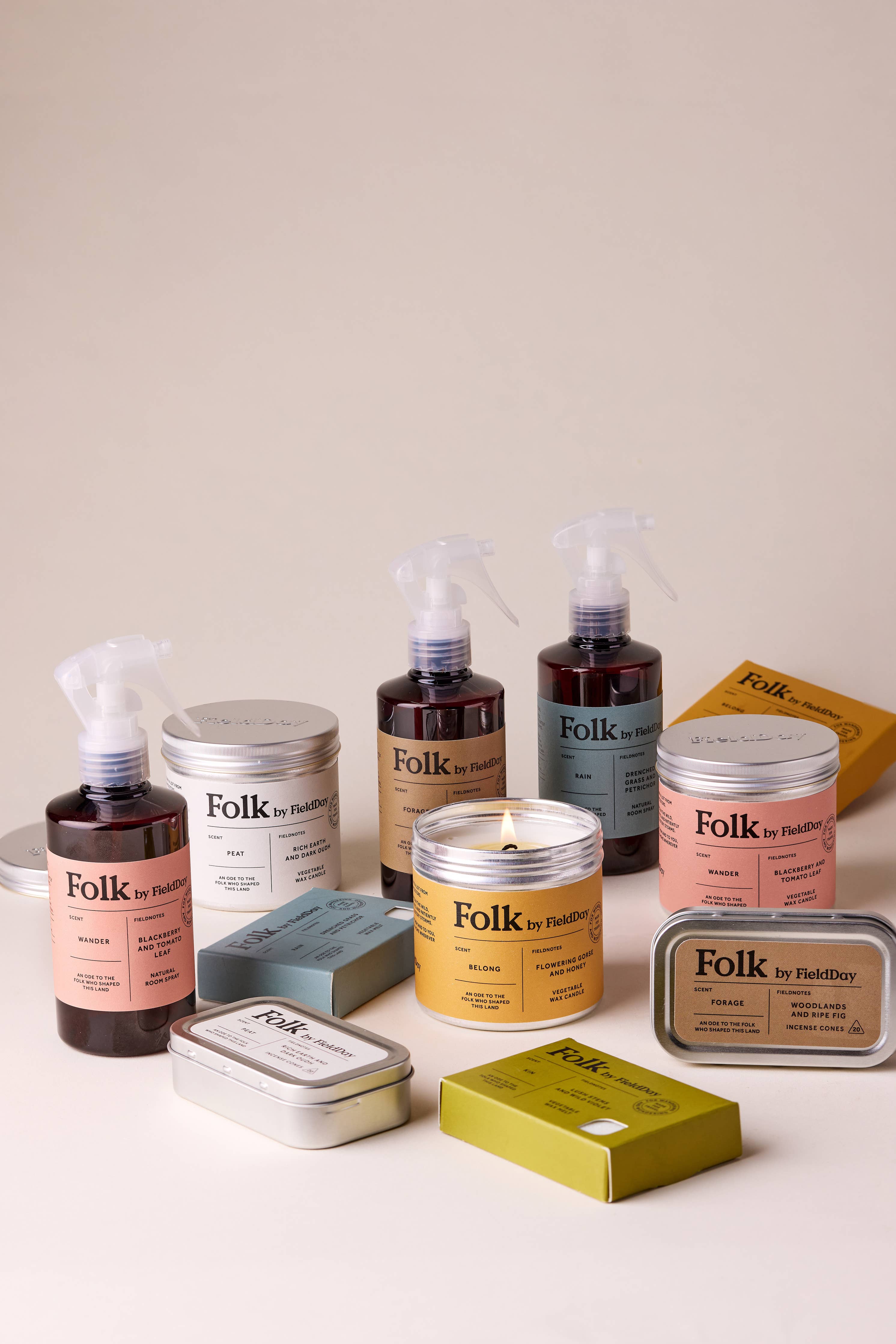 Wander Folk Tin of Incense Cones