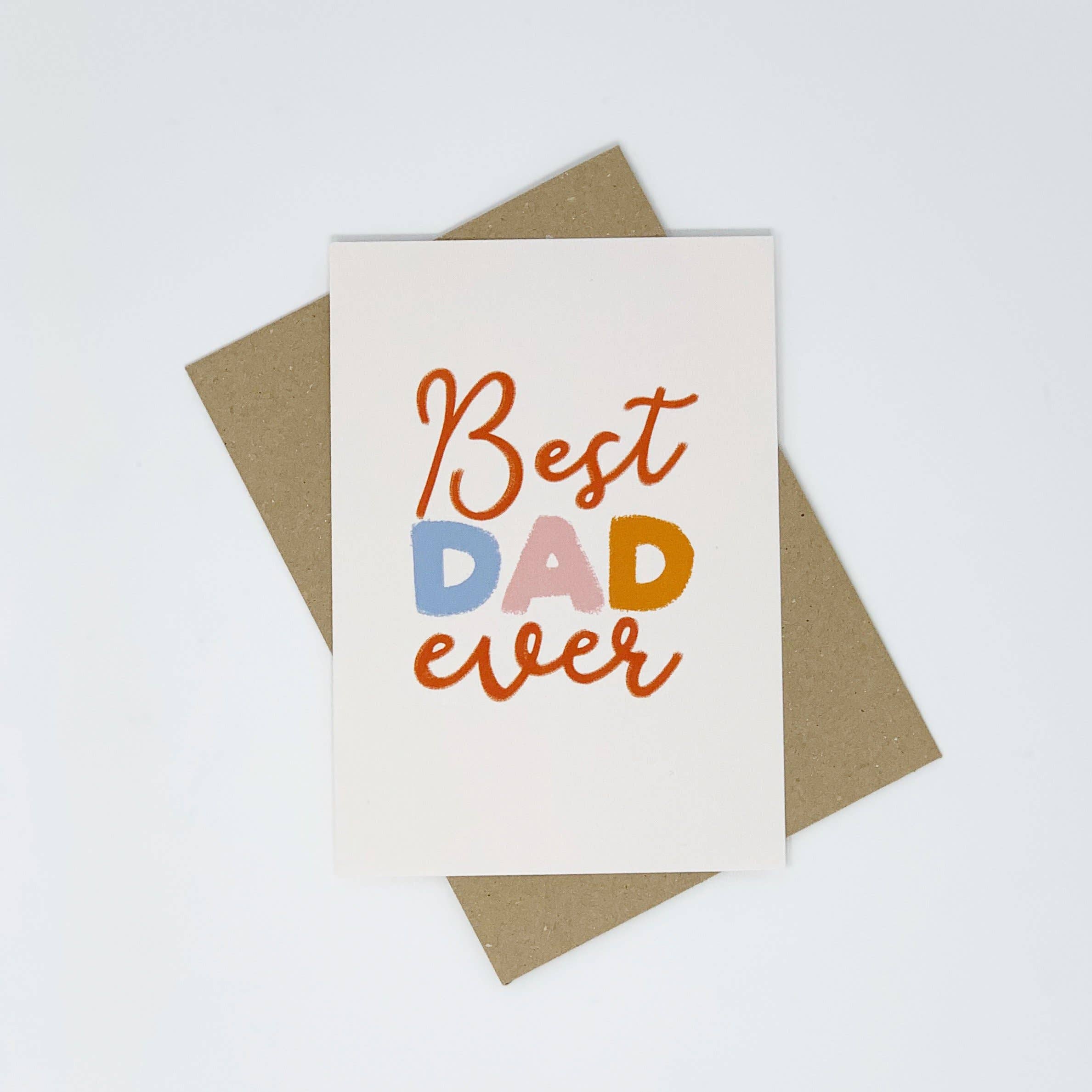 Best Dad Ever Card