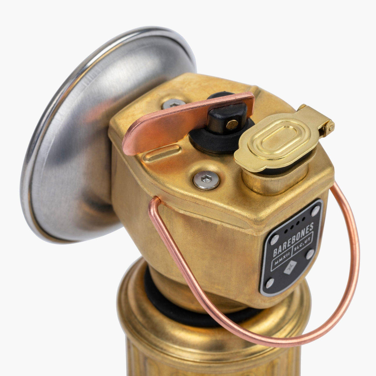 Miners Lantern: Brass