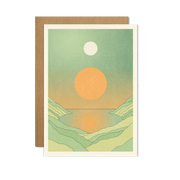 Lagoon Print Card: Cello-free