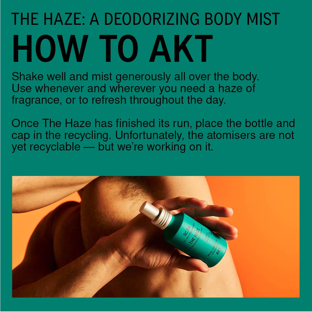 The Haze Deodorising Body Mist SC.04 Halcyon Summers