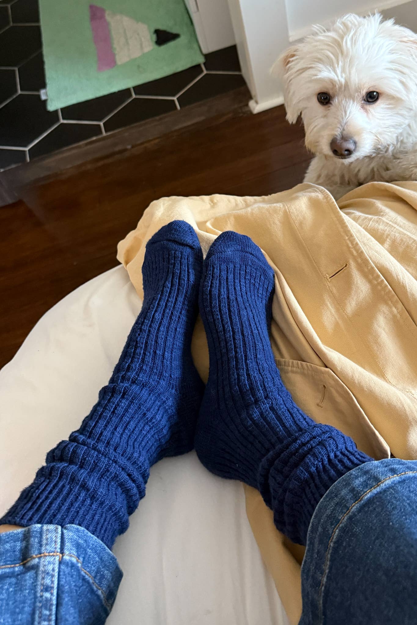 Cottage Socks: Bear