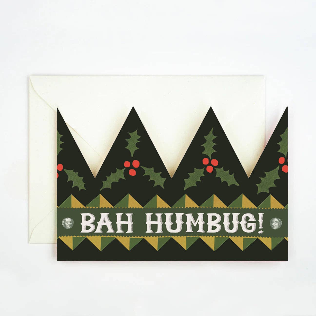 Bah Humbug Party Hat Card