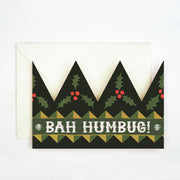 Bah Humbug Party Hat Card