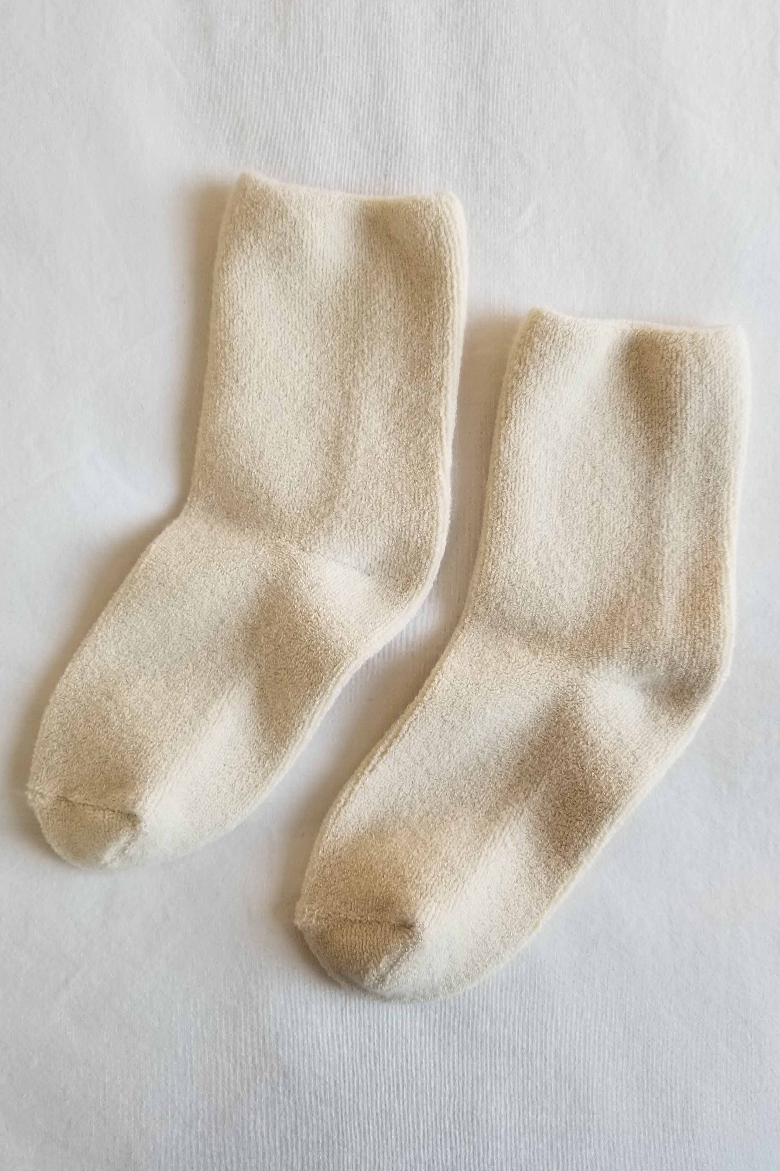 Cloud Socks: Classic White