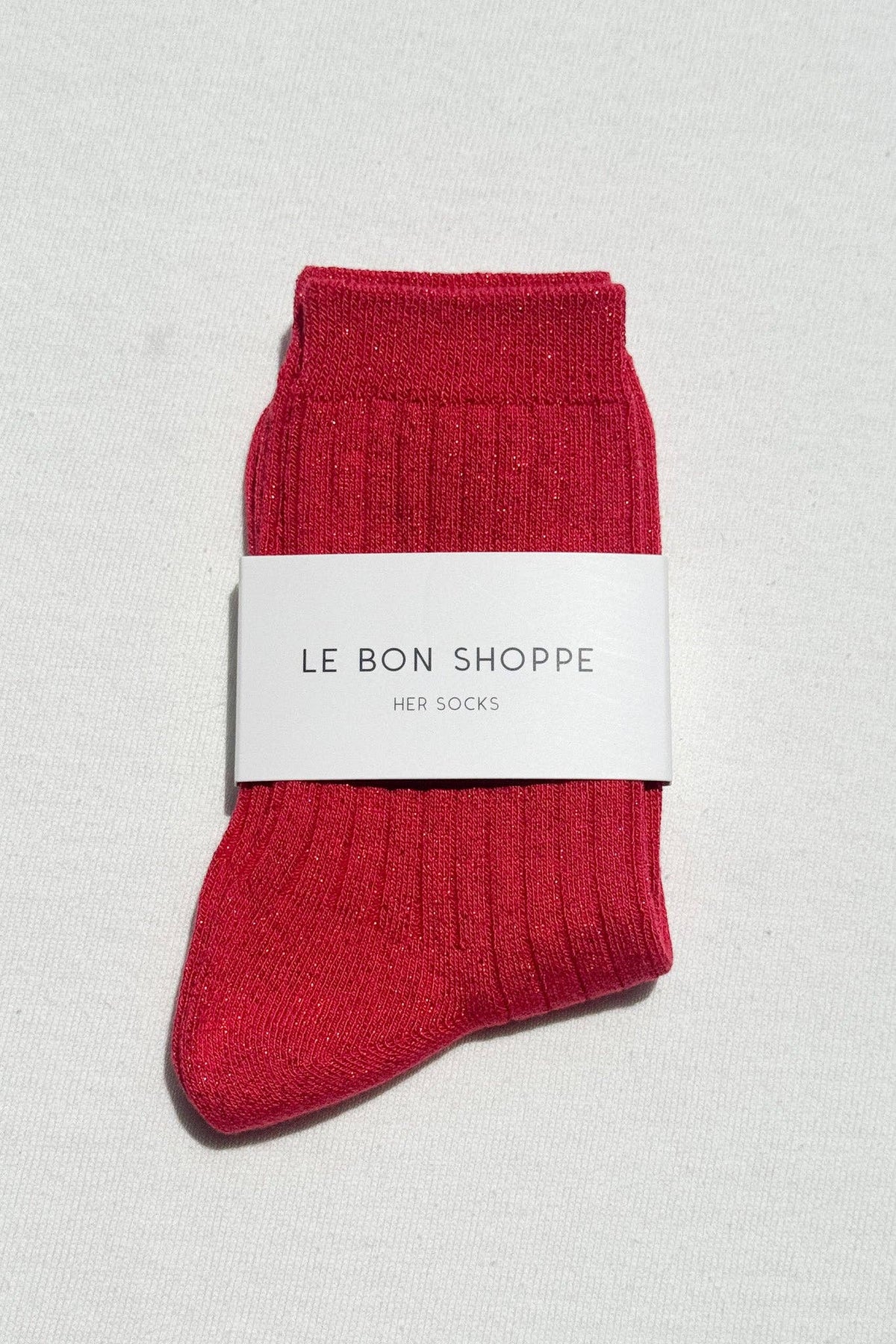 Her Socks - MODAL Lurex : Mustard Glitter