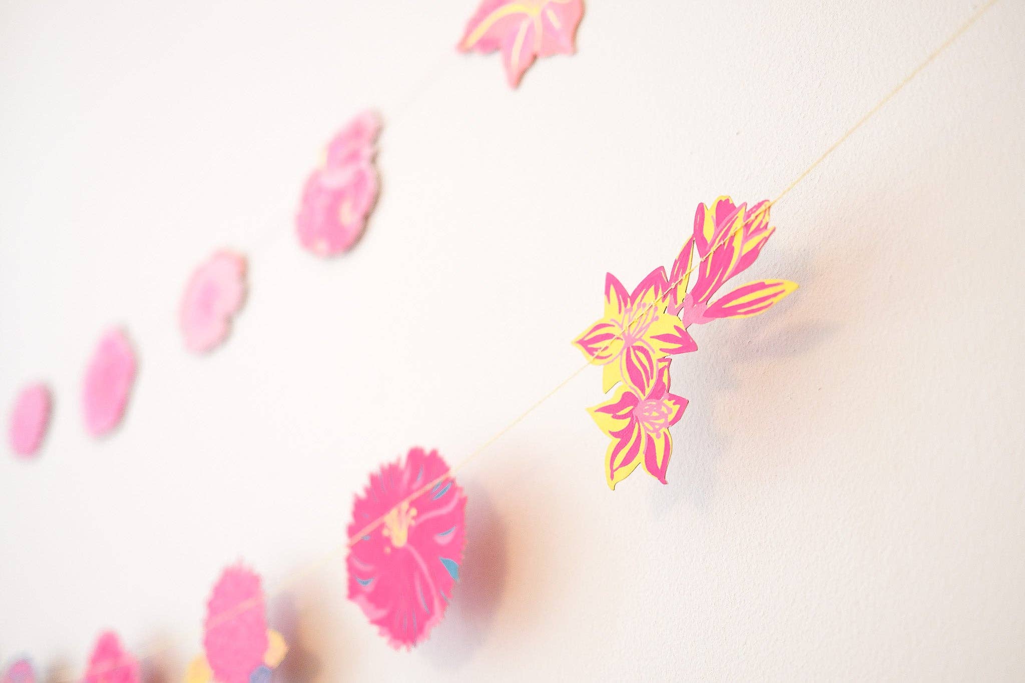 UK/EU: Summer Garden Sewn Garland