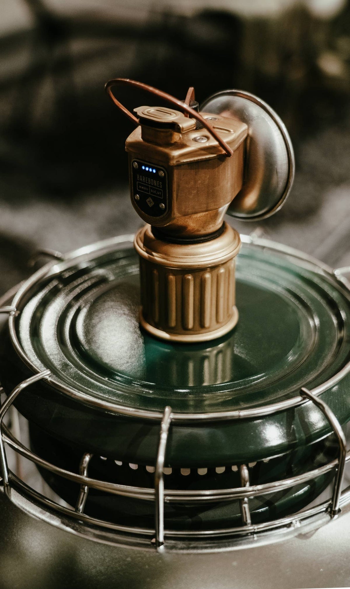Miners Lantern: Brass