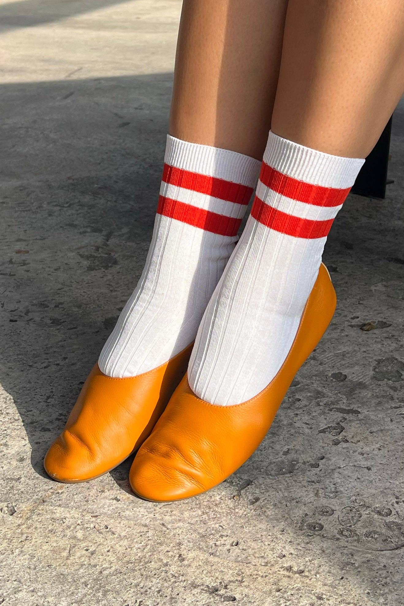 Her Varsity Socks: Rose