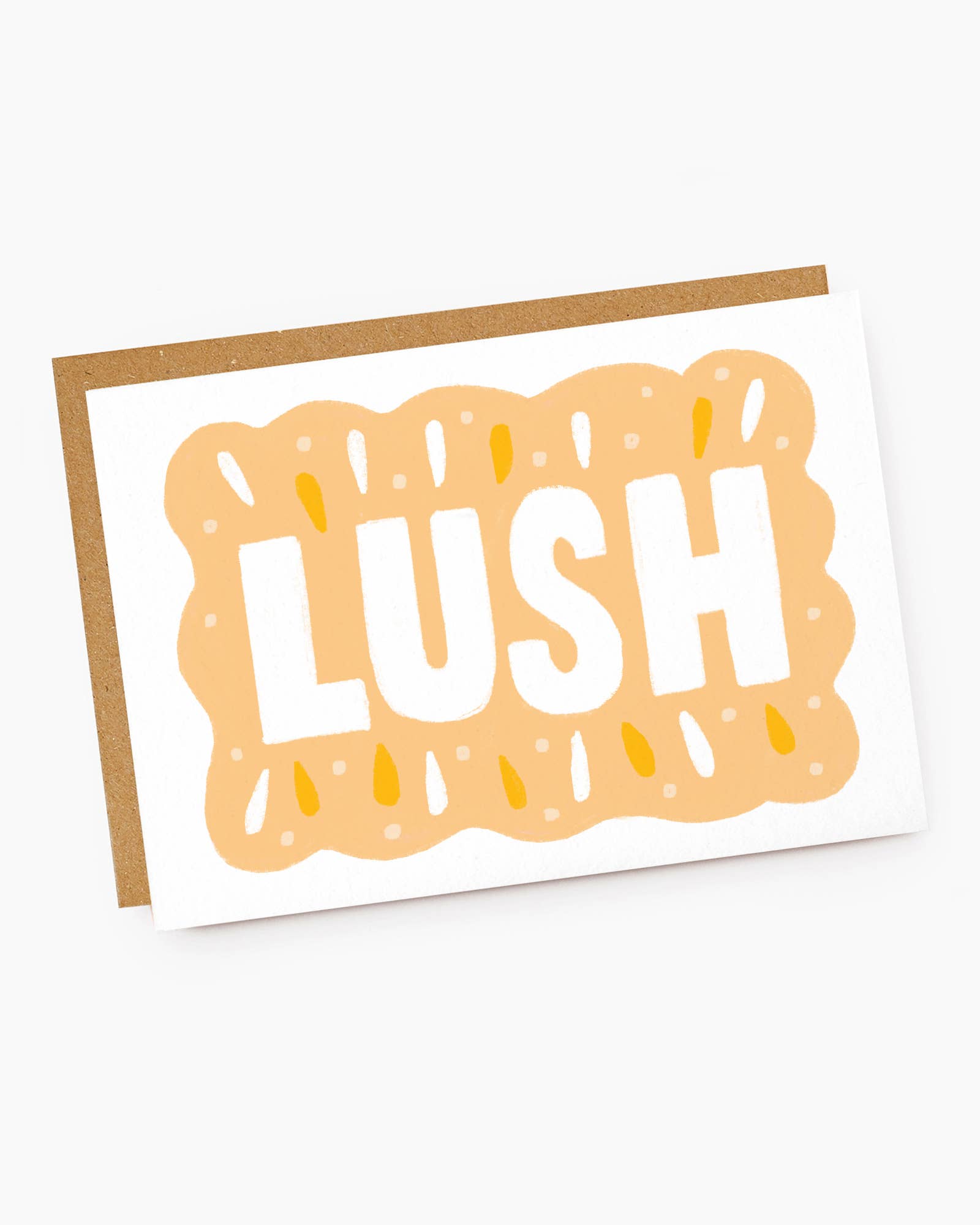 Lush Welsh Language Friendship - Love Card 