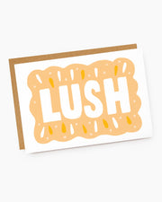 Lush Welsh Language Friendship - Love Card 