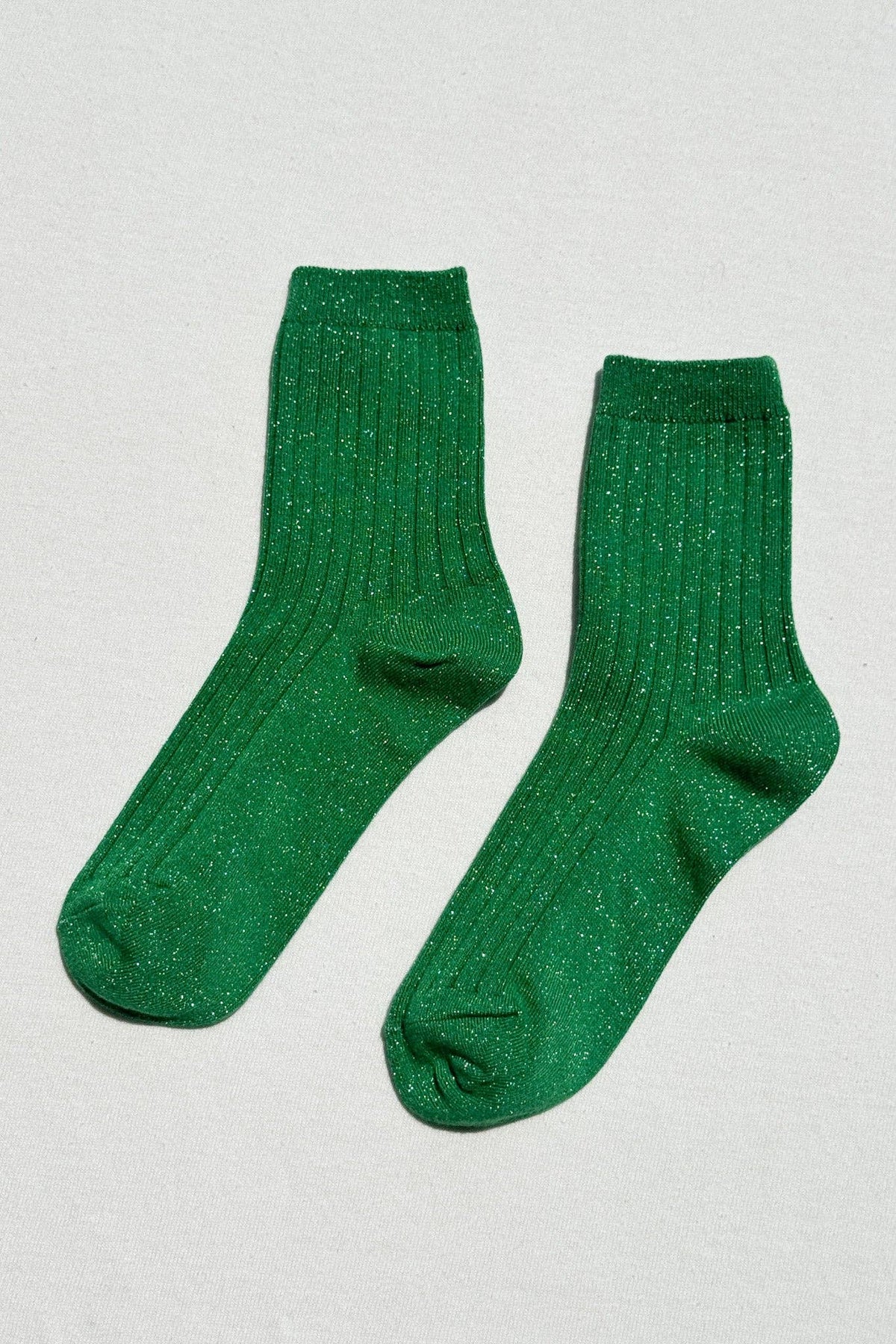 Her Socks - MODAL Lurex : Copper Black