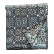 Knot Garden Throws and Blankets: Bluestone / THROW