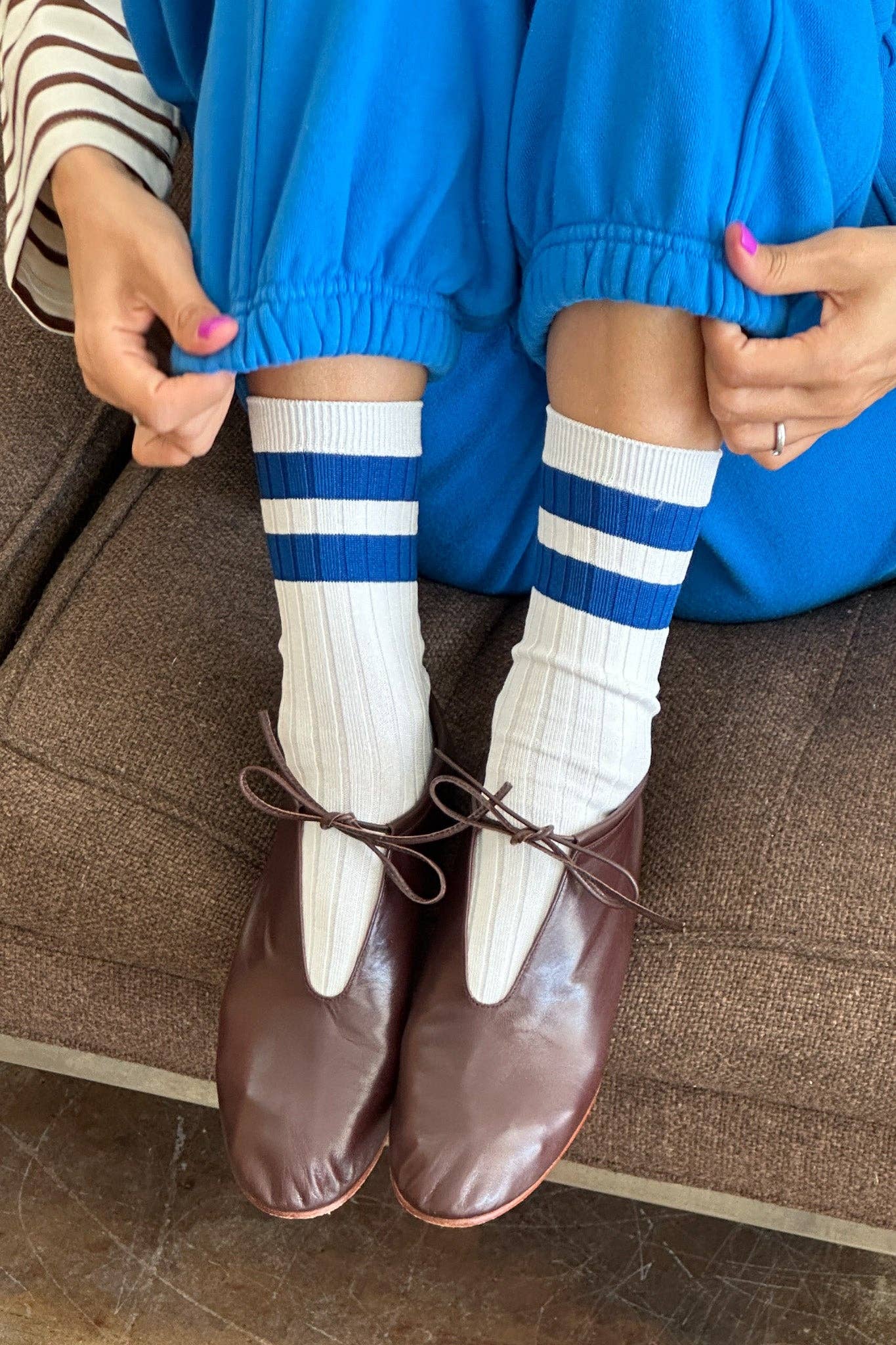 Her Varsity Socks stripe