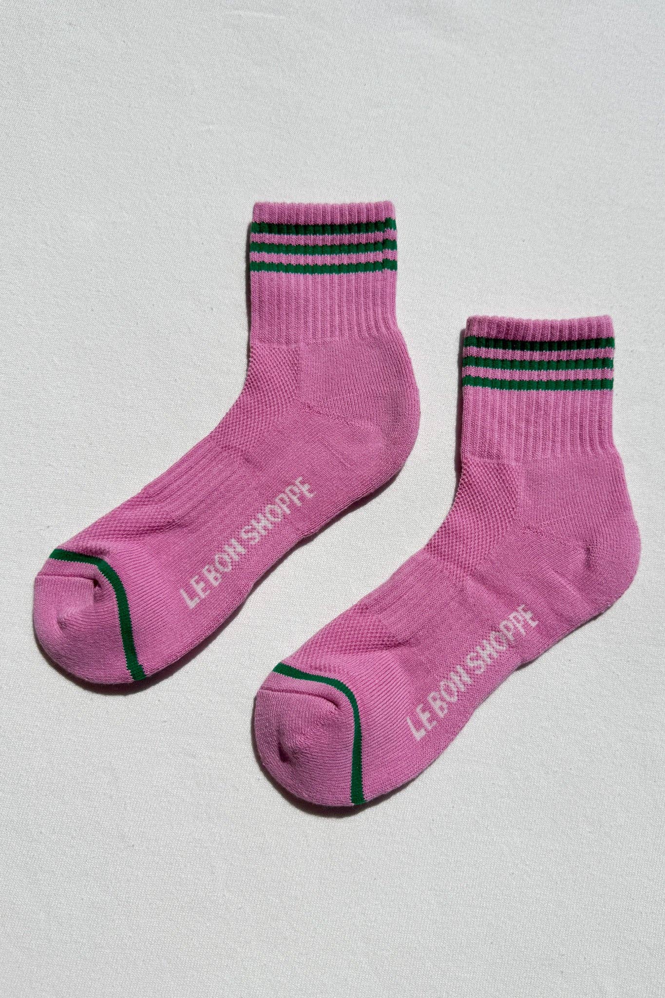 Girlfriend Socks (wholesale): Rose Pink