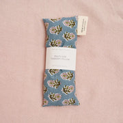 Multi-Use Lavender Eye Pillow | Block Print Blue Floral