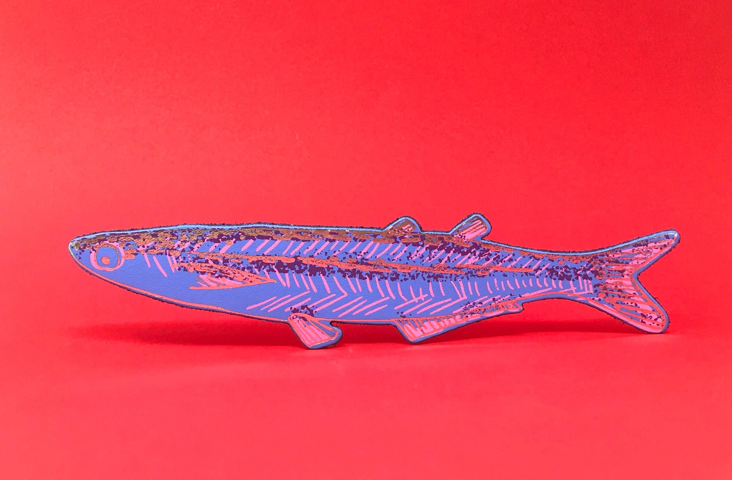 Fish Bookmark: Dark Green