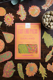 Autumn Blooms Sewn Garland