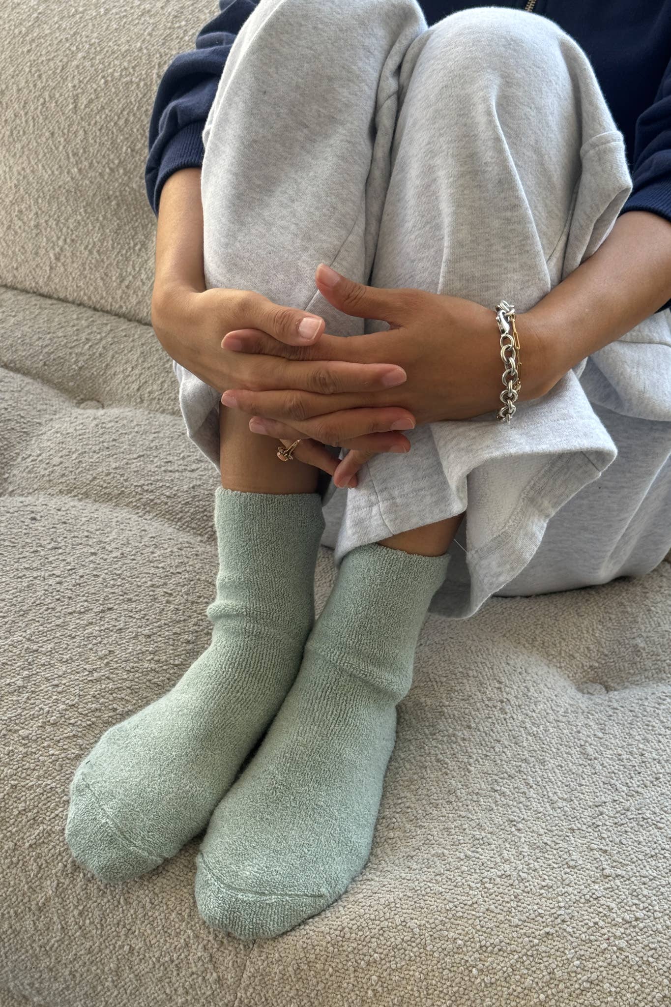 Cloud Socks: Classic White