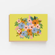 Yellow Flower Blank Greeting Card