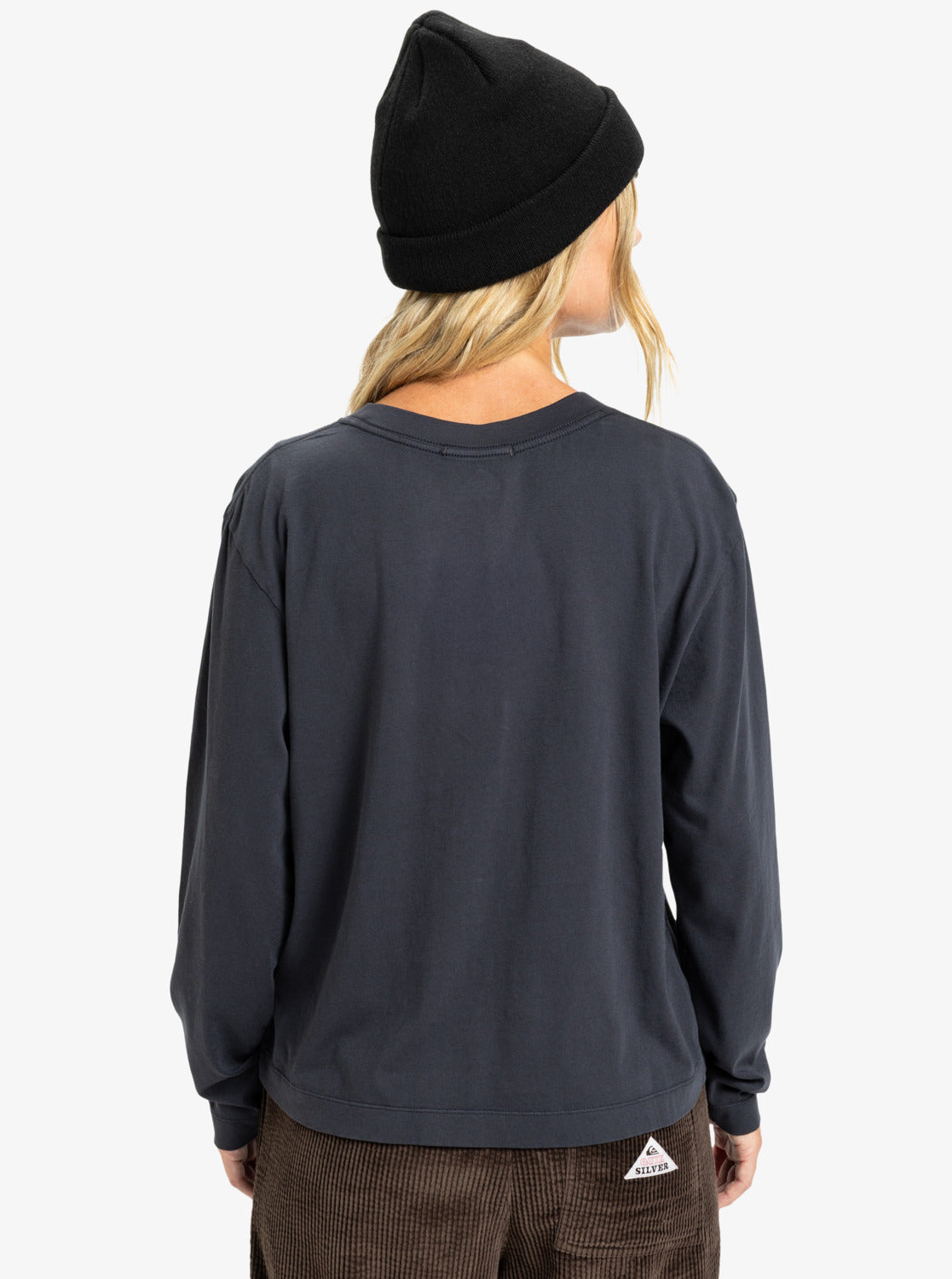 ESSENTIAL LS TEE - TARMAC
