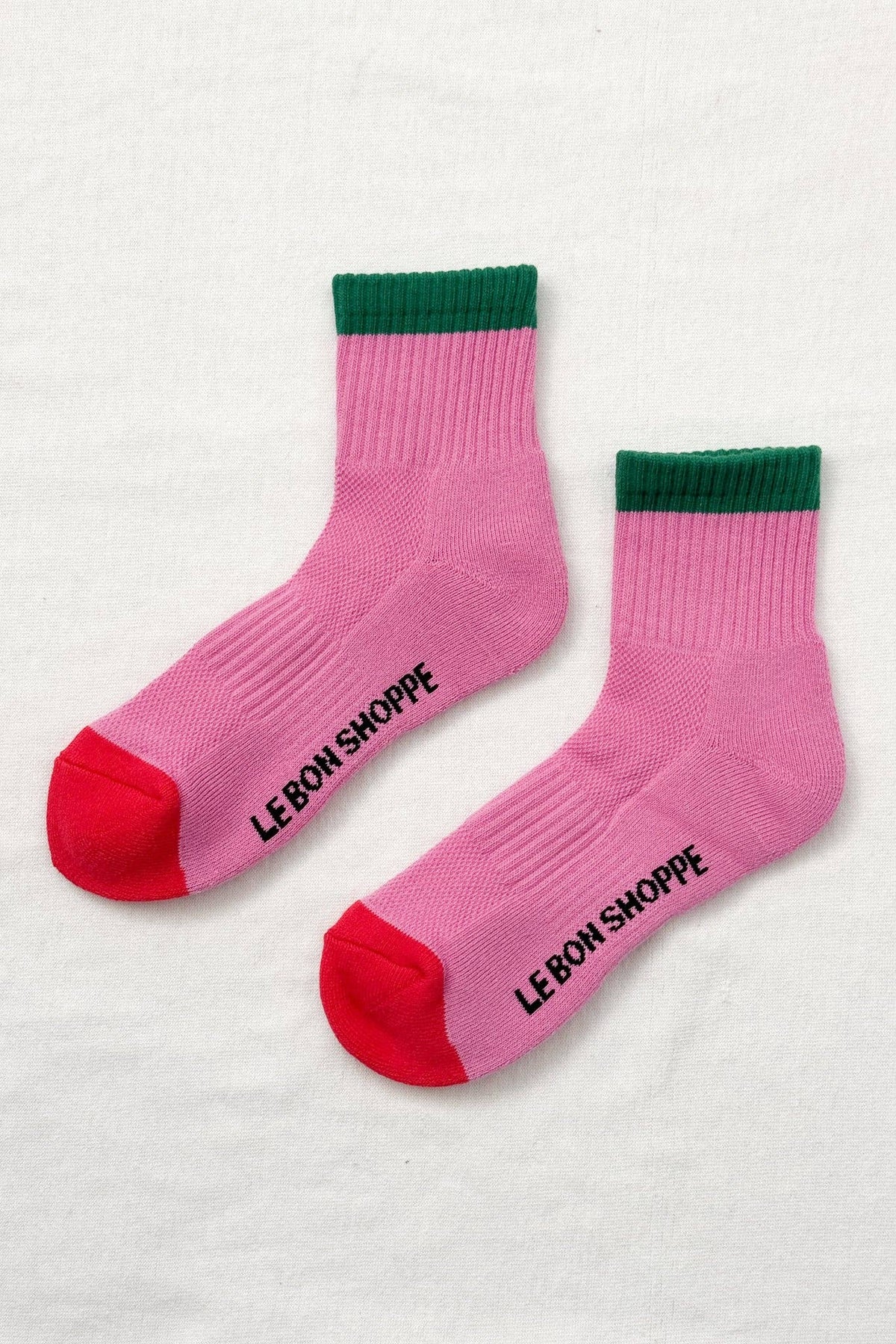 Color Block Girlfriend Socks : Yellow Blue