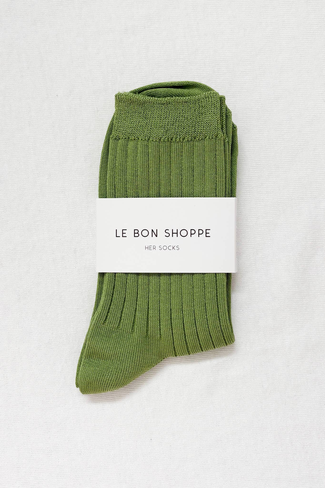 Her Socks - Mercerized Combed Cotton Rib: Peacock