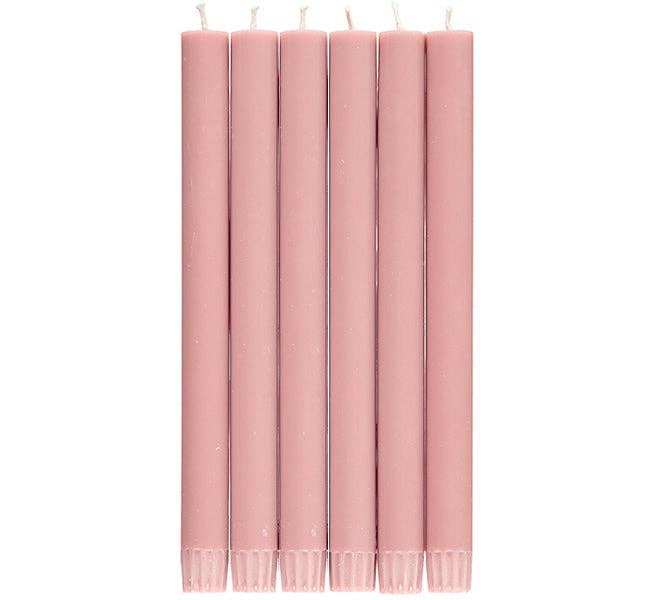 Old Rose Eco Dinner Candles - Each