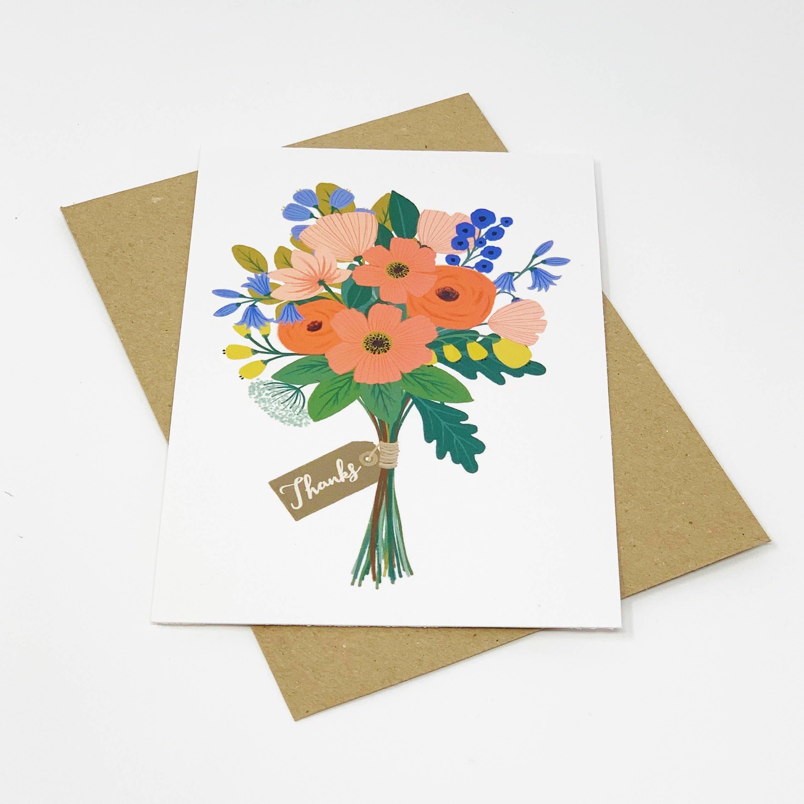 Thank You - Bunch of Flowers