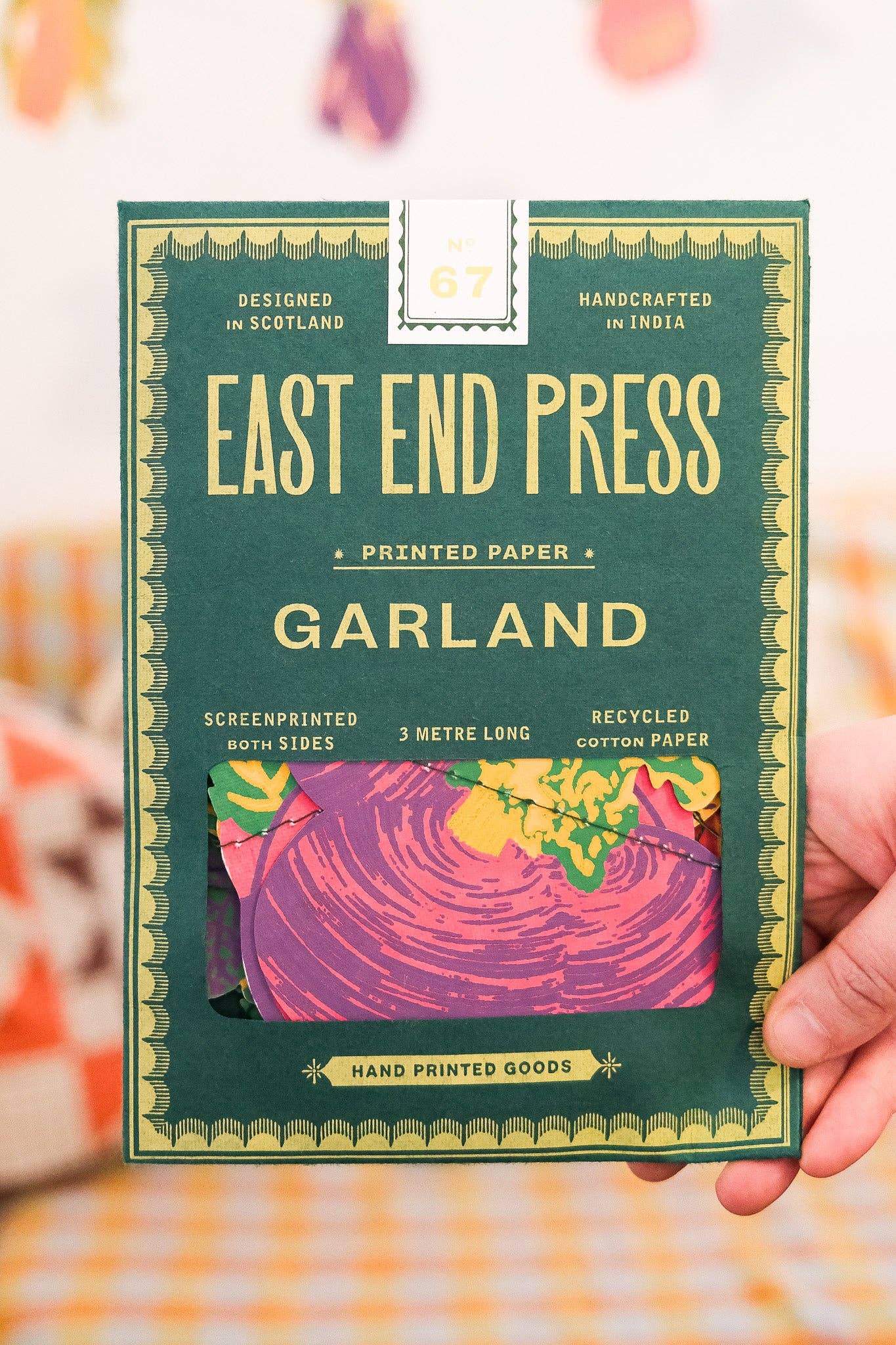 UK/EU: Vegetable Sewn Garland