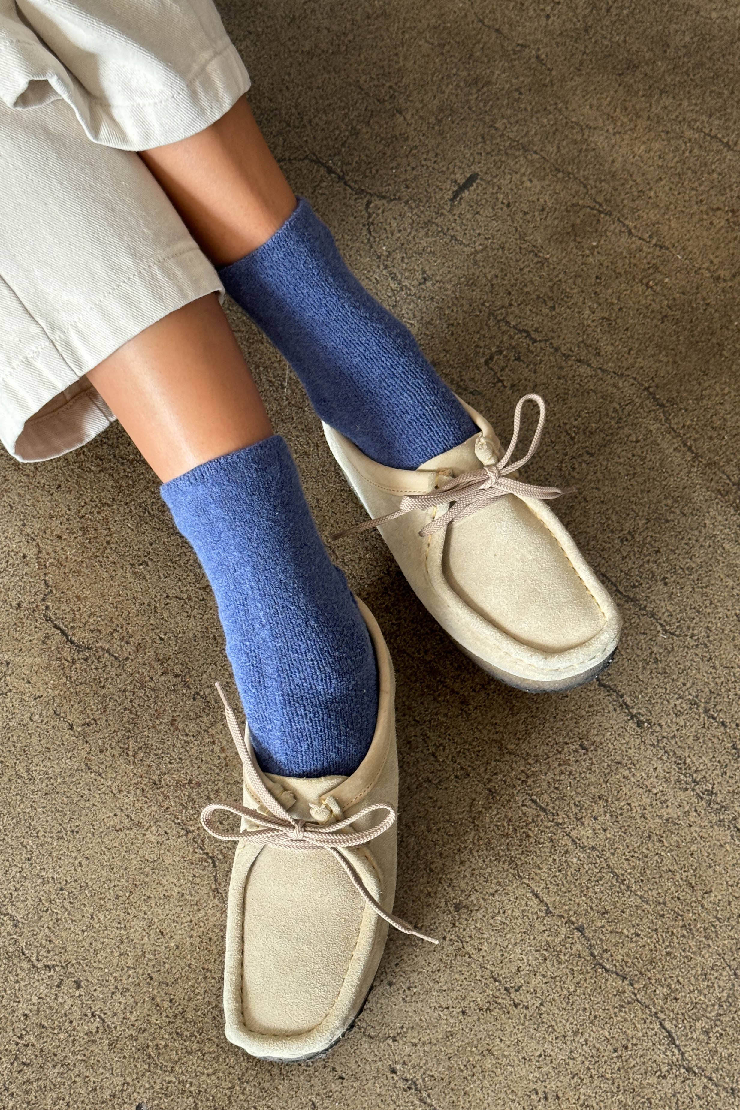 Cloud Socks: Bijou Blue