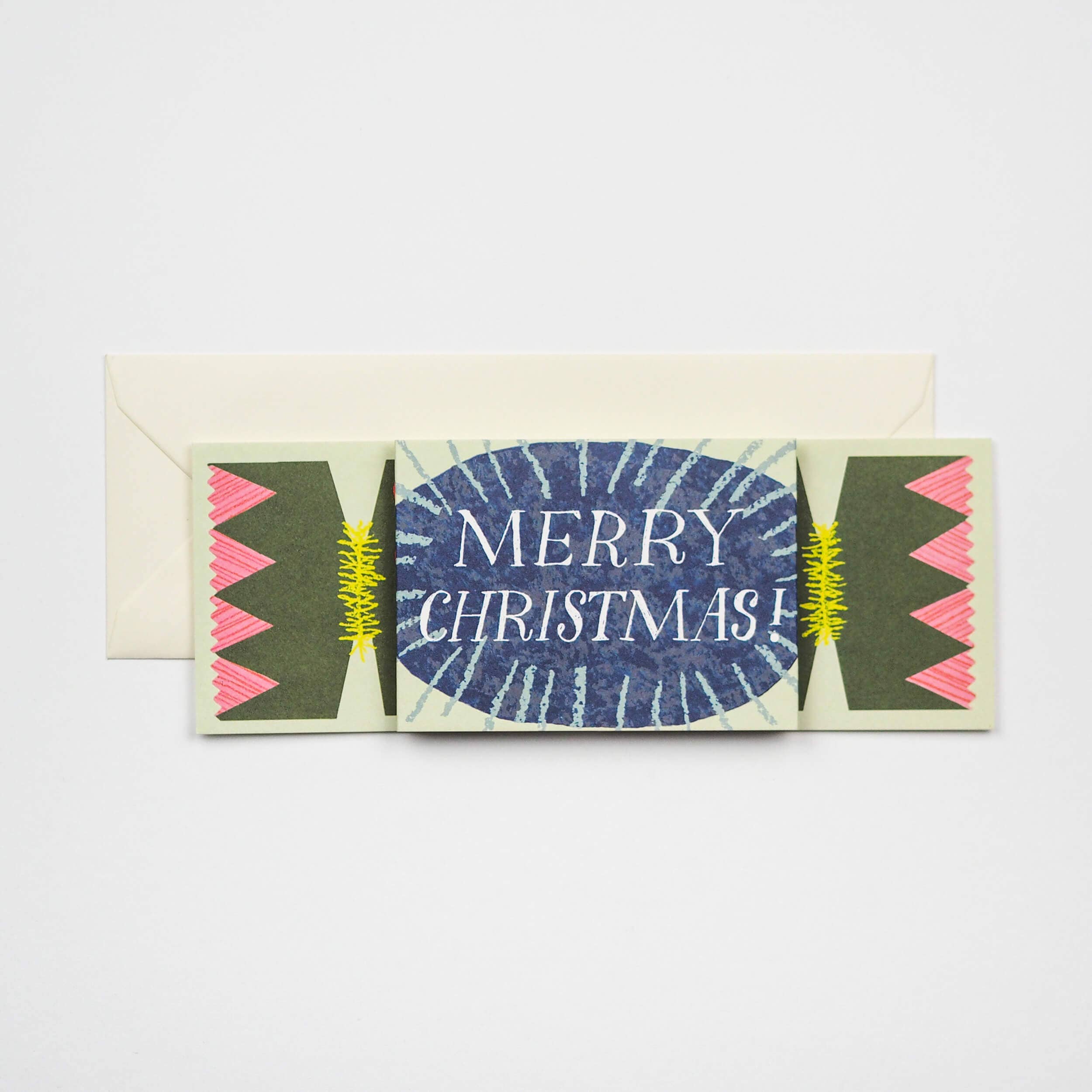 Christmas Cracker Diamond Pull-Out Card