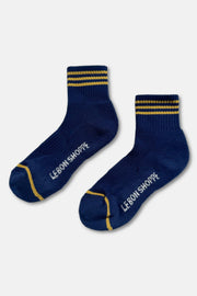 Girlfriend Socks : Navy