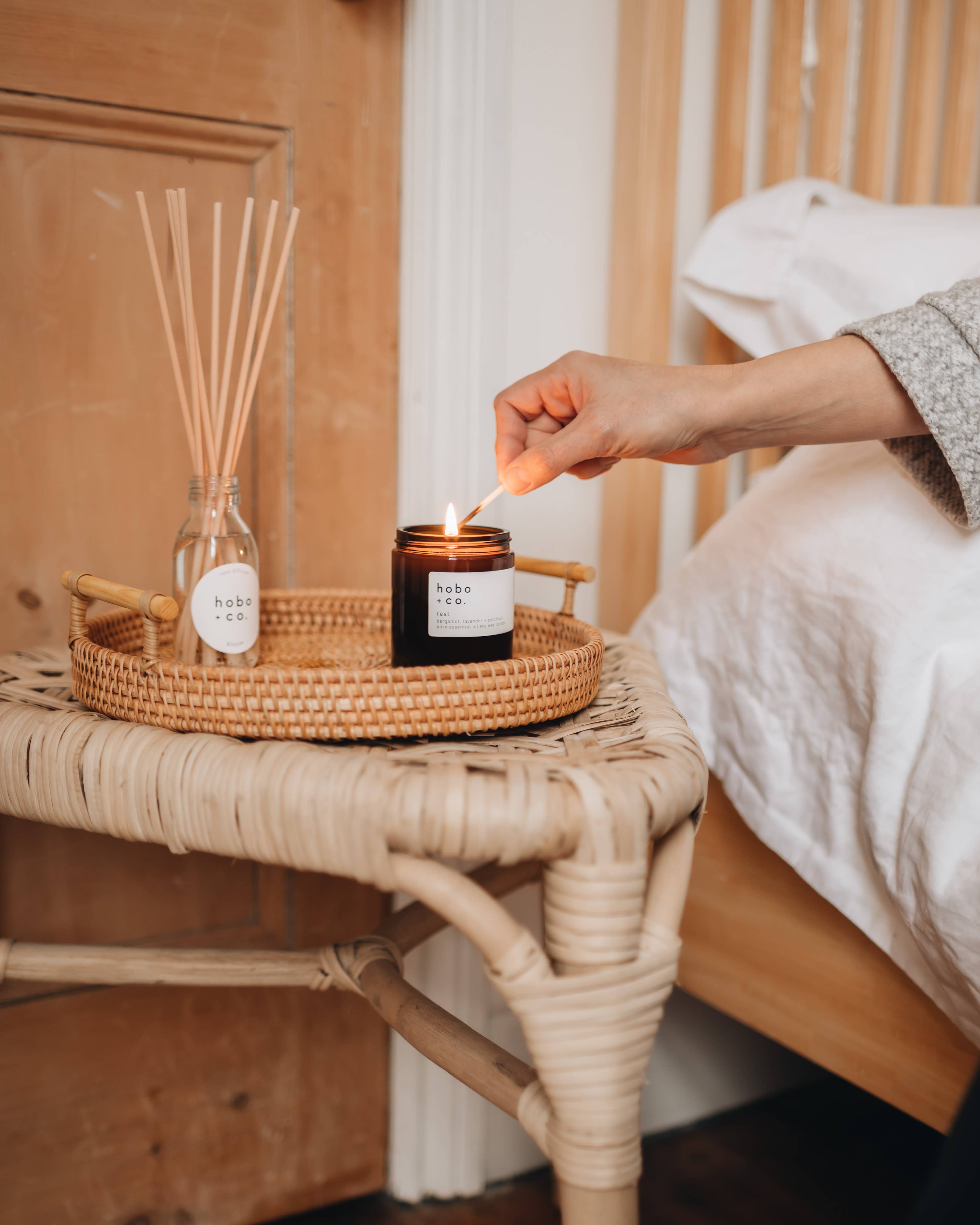 Raspberry + Peppercorn Medium Soy Candle