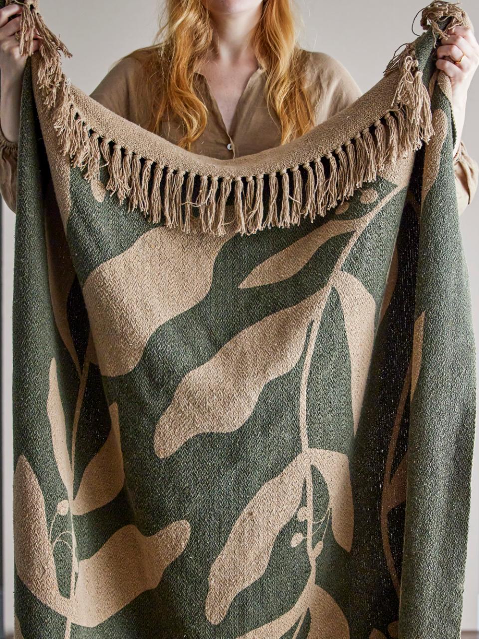 Geneva Throw - Green