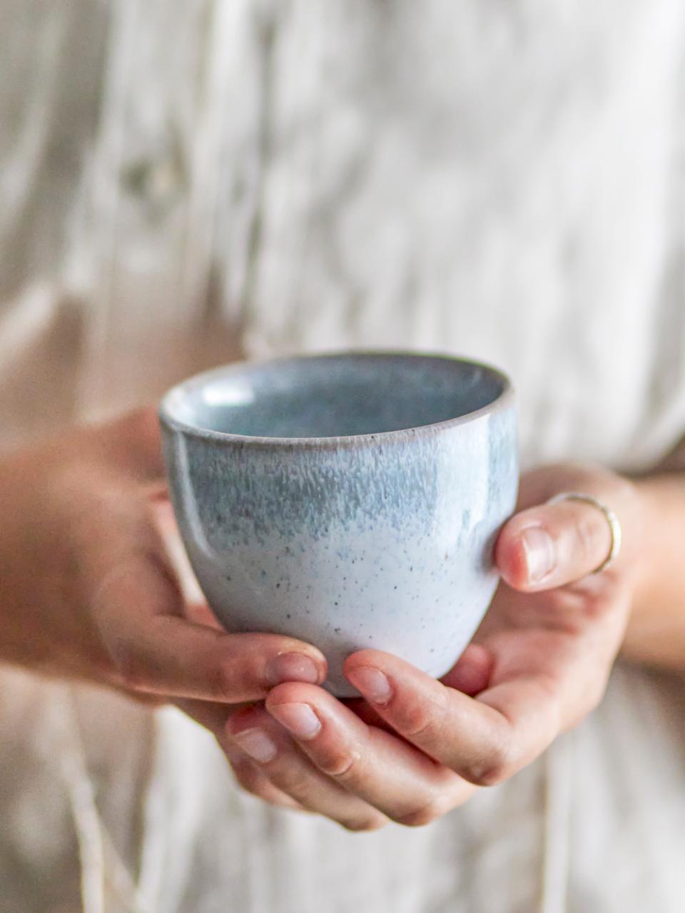 Paula Cup - Blue Handleless