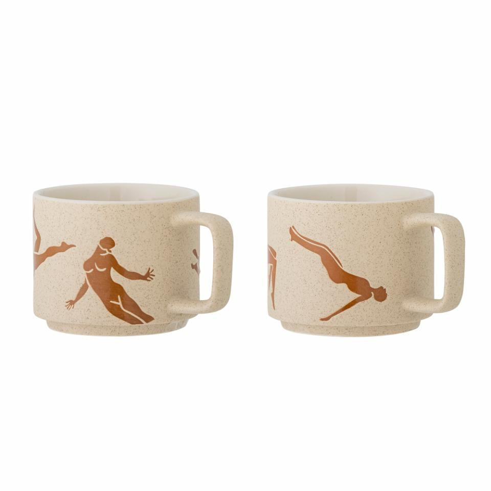 Harlow Cup, Brown set of 2