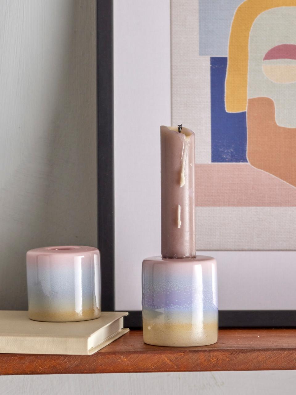 Safe Candleholder - Rose, Set of 2