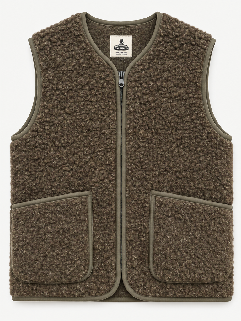 Pepitko Vest - Khaki