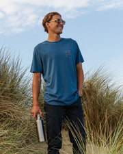 Escapism Recycled Cotton T-Shirt Dark Denim