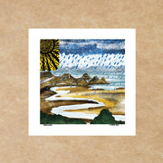 Three Cliffs Print