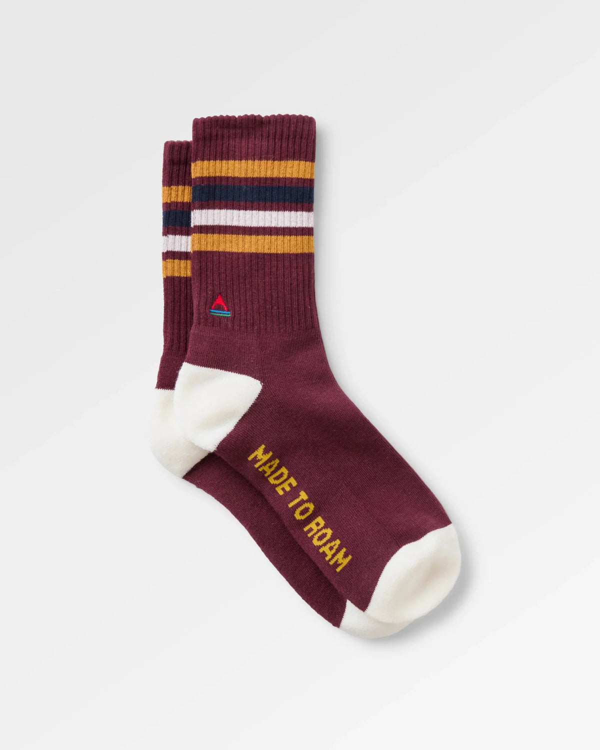 Organic Midweight Crew Socks - Brambleberry
